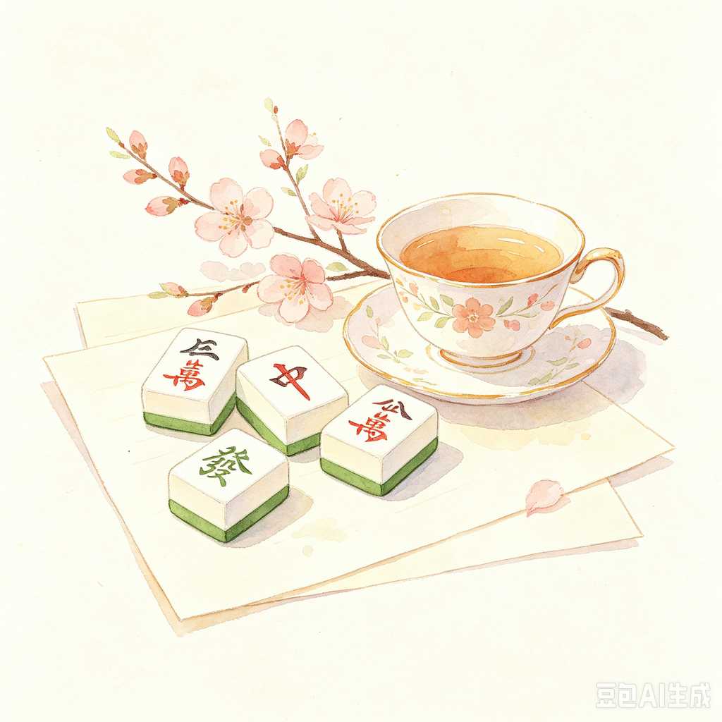low price high quality mahjong set